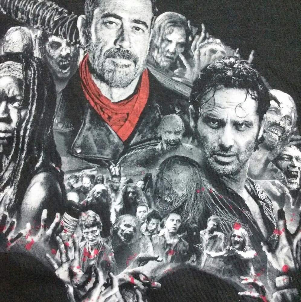 AMC Walking Dead tshirt size medium preowned